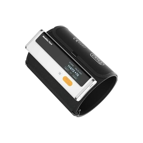 Image of CardioCheck Duo 2-in-1 Digital Blood Pressure Monitor with Smart Display| Portable Carry Case | Automatic Upper Arm BP Checking Device for Home & Travel Use