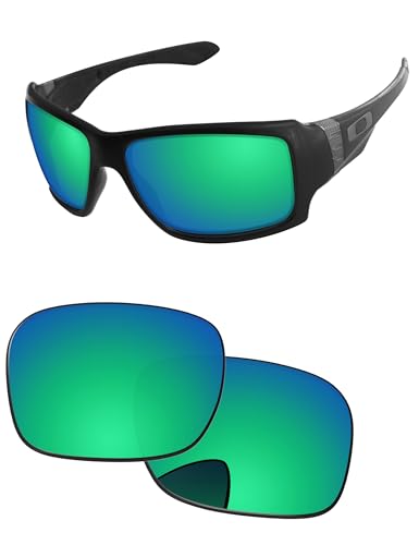 Image of Replacement Lenses for Oakley Big Taco OO9173 62mm Sunglass - Precision Fit, UV Block & Impact Resistant