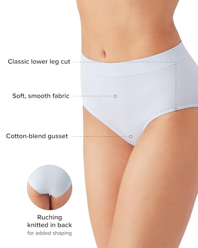 Image of Wacoal Women's B-Smooth Seamless Full Coverage Brief Panty, 838175