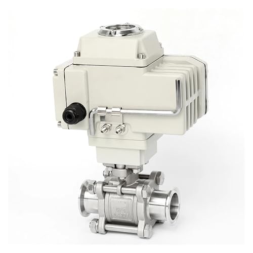 Vanne électrique en acier inoxydable Q911F-16P à plateforme haute robuste 3/4 - 2