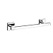 Rohl 626.00.031 Jorger Empire II 18" Towel Bar, Polished Chrome