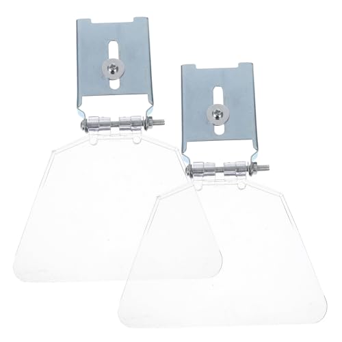 TOKIDNY Protector Ocular Transparente para Amoladora de Banco Grande Accesorio de Seguridad Resistente para Taller Repuesto Profesional Anti Salpicaduras Funda Protectora para