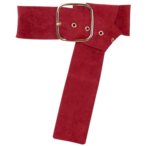 Allegra K Wide Waist Belts for Women Belts Chunky Buckle Adjustable
