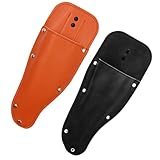 2個 果物剪定セット プルーナーホルスター こて ヘッジ 剪定鋏カバーバッグ プルーナーシース 植物 剪定ばさみケース 剪定はさみ革カバー シザーホルダー スナ 道具 レザー