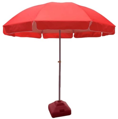 Parasol 8,5 pieds CLSDRZC avec inclinaison réglable et toile anti-UV