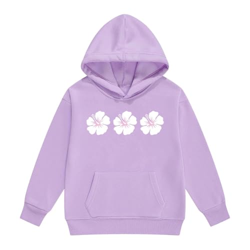 Cute Floral Hoodie Set for Teen Girls Athletic Fall Winter Pants Sets Warm Classic Hoodies and Jogger Sweat Suit Sets4