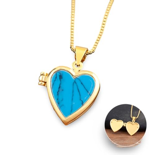 Collier pendentif en forme de cœur, le gardien de vos photos de famille
