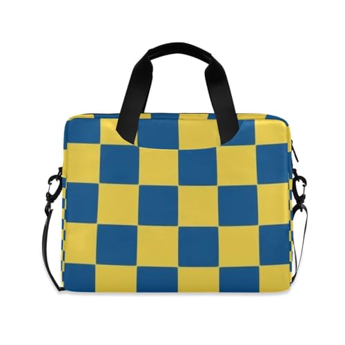 Maletín para portátil 15.6" amarillo y azul miniatura 1