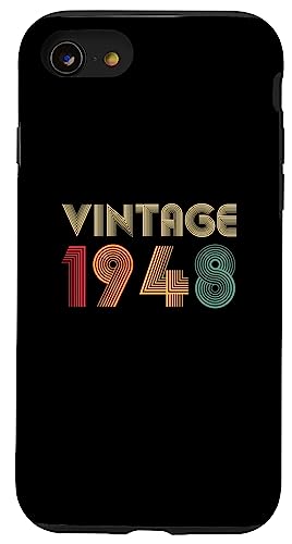78�΂̒a�����v���[���g 78�� �j�� ���� ���g�� ���B���e�[�W 1948 �X�}�z�P�[�X iPhone SE (2020) / 7 / 8 �p