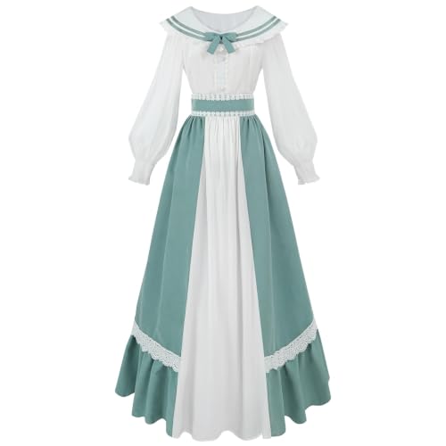 CR ROLECOS Victorian 2-Piece 1800s Renaissance Edwardian Dress Pockets XL