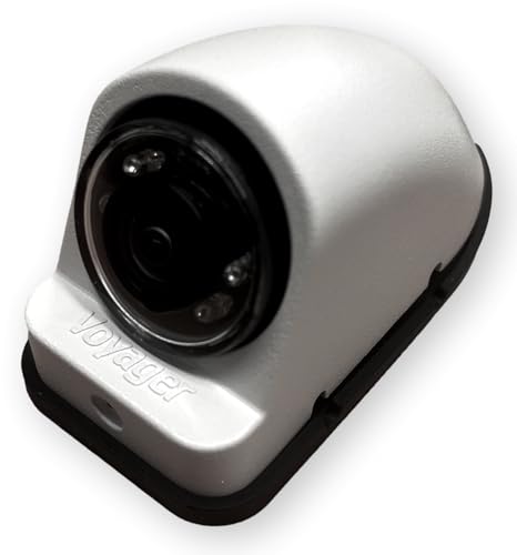 Voyager VCAHD142LWT Color CMOS IR LED Left Side Camera High Performance Color Optics IP69K Aluminum Housing IR Low Light Assist ASTM-B117 12VDC