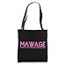 Bride have fun storming the castle the princess Mawage Fan Tote Bag