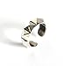 Produktbild XUEQQ Koreanische Version s925 Reine Silber minimalistische geometrische Niete Punk Wind offen Hip-Mensch Index Ring Ring Ring Ring Ring Armband han Hand-san