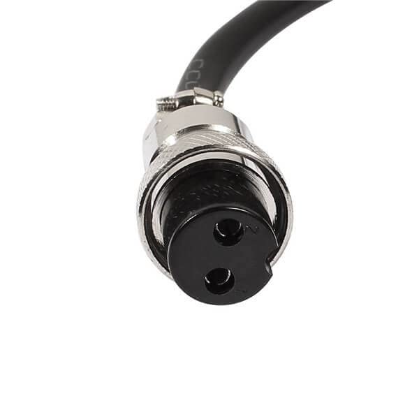 Cable conector de aire hembra doble GX16 de 2 pines con longitud de 1 metro 2