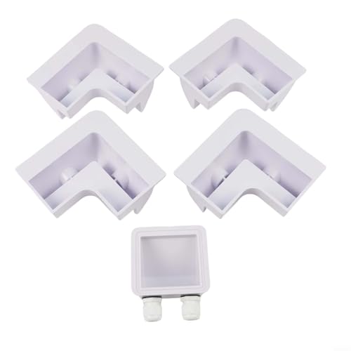 Support de montage panneau solaire camping-car kit 5 pièces ABS - 2