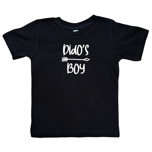 Dido's Boy Black or White Infant or Toddler T-Shirt, Grandson Present, Kid Shirt, Valentine's (Dido Boy Shirt)