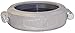 Dixon DBV-VB200 Alum Grooved Bolted Clamp with FKM-B Gasket, 2"