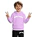 Kids 2 Piece Outfits New York Lounge Hoodie Sweatsuit Sets Boys Girls Spring Fall Fashion Clothes Airport Travel Tracksuits