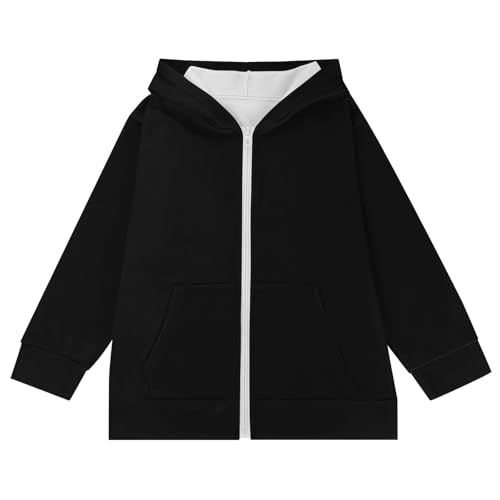 Boys Hoodies Zipper Cute Long Sleeve Zip Up Sweatshirts Oversized Fleece Jackets Hooded Fall Puppy Sweater With Pocket3