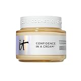 IT Cosmetics Confidence in a Cream Jumbo - Hydrating & Anti Aging Face Moisturizer, Visibly Reduces Fine Lines & Wrinkles, Up To 48H Hydration, Repairs Skin Barrier, Squalane & Ceramides - 4 fl oz