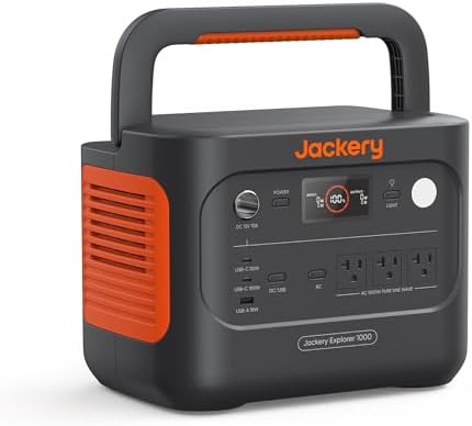 Jackery Explorer 1000 v2 Portable Power Station(2024 New),1070Wh ...