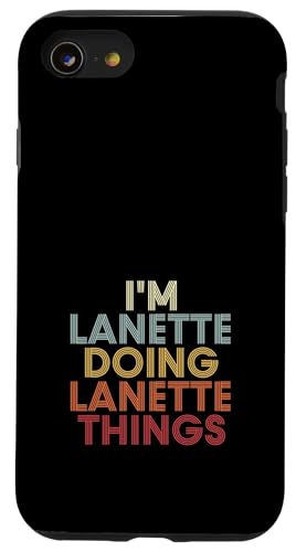 Lanette Name Lanette Personalized Name First Given �X�}�z�P�[�X iPhone SE (2020) / 7 / 8 �p