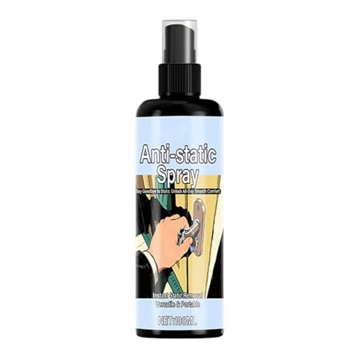 Static Guard Spray - 100ml Fabric Neutralizer Mist, Carpet Anti Static Solution, Clothing Care Spray | Women Hair Shoe Travel Home Furniture Bed Couch Ironing Laundry, Eliminates Statics Charg, Gentle
