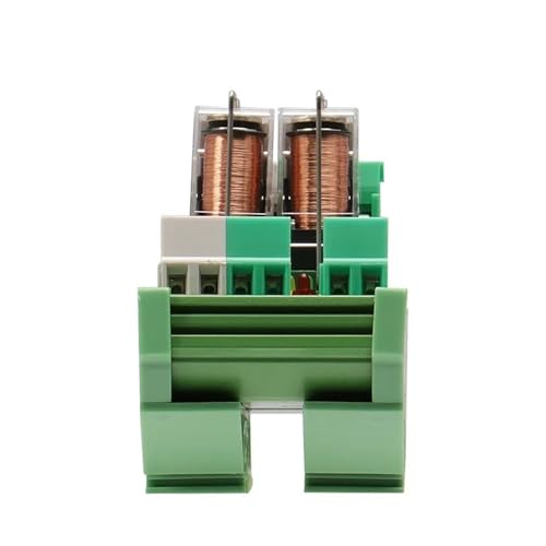 Interface de relais PLC 24V AC/DC 2 canaux 2NO2NC pour rail DIN - 5