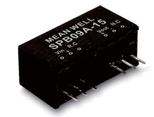 SPB09A-24,Isolated DC/DC Converters - Through Hole 9-18Vin 24V 0-375mA 9W Iso Reg SIP