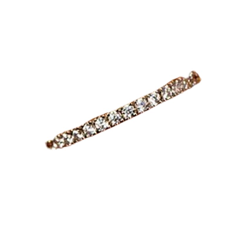 Demi-alliance argent 925 bague anti-ternissement anti-allergie