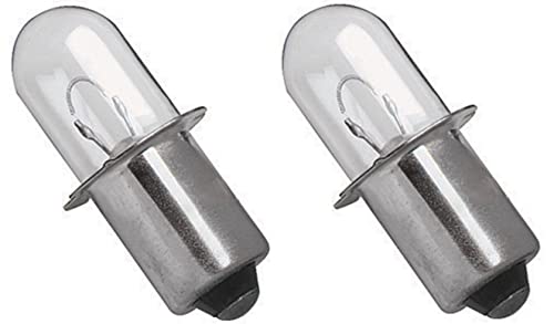 Replacement for fits (2) 18 Volt Xenon Bulbs for Milwaukee M18 Flashlight