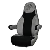 ALFA-WAYS Seat Covers for Trucks, Truck Seat Covers fits Volvo VNL, VNR, VNX, VHD, VAH 2019,Current, Seat Cover for Truck Gray, Truck Cover in eco,Leather, Heavy Duty Seat Covers for Trucks