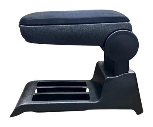 carLLL Car Armrest Storage Box, for VW, for Polo 9N / 9N2 / 9N3 2001-2009 Leather Custom Fit Center Console Storage Box Com, Fortable Armrest