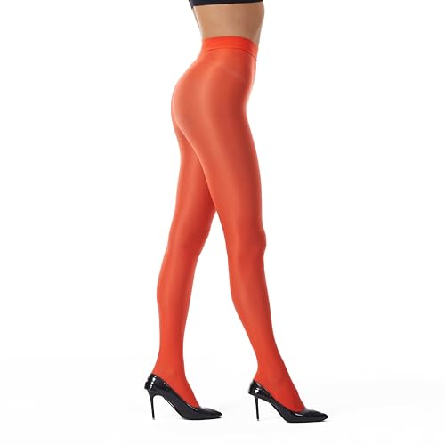 Image of Frola Shaping Tights for Women 70D Shimmery Pantyhose for Dance Ballet Glitter Socks