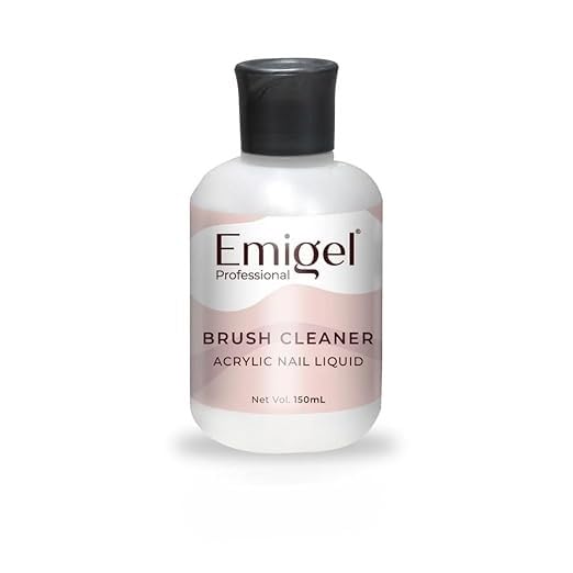 Emigel Professional Nail Brush Cleaner – 150ml Acrylic Nail Liquid for Deep Cleaning and Keep Acrylic Brushes Soft & Clean.-picture-30