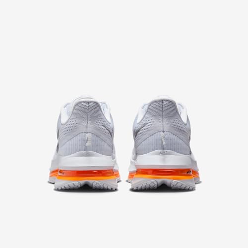 Image of Nike Pegasus Premium Women's Road Running Shoes (HQ2593-001, Football Grey /Total Orange /Summit White /Multi-Color) Size 8.5 | Football Grey /Total Orange /Summit White /Multi-Color, HQ2593-001