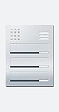 Montageart=Mauerdurchwurf Siedle + Söhne Durchwurfbriefkasten Audio CL BD3A 03 N-02 Classic, eds, 3 WE Classic Briefkasten 4015739430543