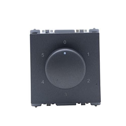 Image of Wipro Northwest Nowa Fan Regulator 5+1 Position Step Type, Silver Grey (pack of 6)