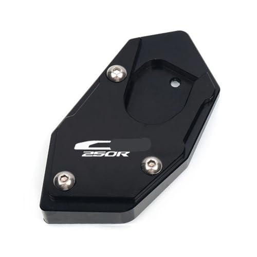 Plaque support de béquille moto pour stationner sur herbe