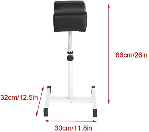 Sgabello Regolabile Per Pedicure E Manicure - Con Ventilatore Aspirapolvere, Altezza 48-68 Cm, Ideale Per Saloni E Casa