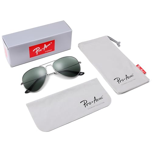 Image of Pro Acme Aviator Sunglasses for Men Women Classic Polarized UV400 Protection
