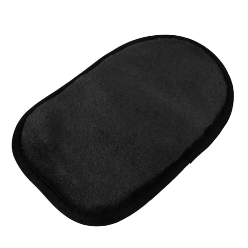PAMINGONO Guanto per la Pulizia Dell’Auto in Peluche Nero Guanto da Lavaggio Multiuso per Ceratura e Dettagli Strumento per Lavaggio Auto Impugnatura Ergonomica e Rimozione dello Sporco