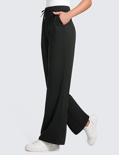 CRZ-YOGA-4-Way-Stretch-Casual-Pants-for-Womens-305-Straight-Wide-Leg-Work-Pants-with-Pockets 31bUHjsdeJL