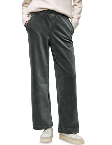 Street One Damen 3716566 Straight Leg Cordhose, Balsam Green, 40W x 30L Street One Damen 3716566 Straight Leg Cordhose, Balsam Green, 40W x 30L
