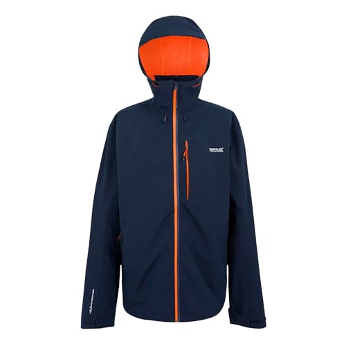 Amazon.com: Regatta Mens Birchdale II Waterproof Jacket, Blue, X