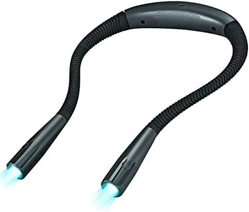 Gritin Neck Reading Light, Rechargeable Book Light for Reading in Bed ...