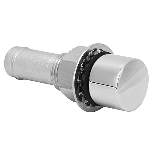 Gerade Kraftstoffentlüftung Tankentlüftung, 316 Edelstahl Bootskabine Ölen Betankungsöffnung Entlüftung für den Austausch des Gasdosenauslaufs