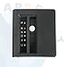 Shifter Bezel Cover for Automatic Transmission Floor Console Compatible with Jeep Cherokee XJ 1997-2001 PRNDL Shift Indicator Panel Gear Selector Repair Accessories Parts 55115615