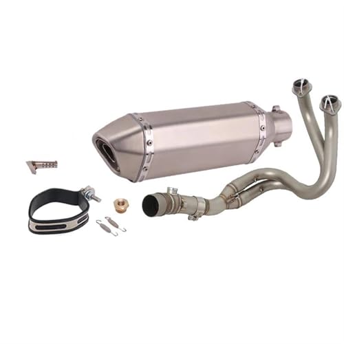 Système d'échappement moto Kawasaki ER6 tubulure avant slip-on