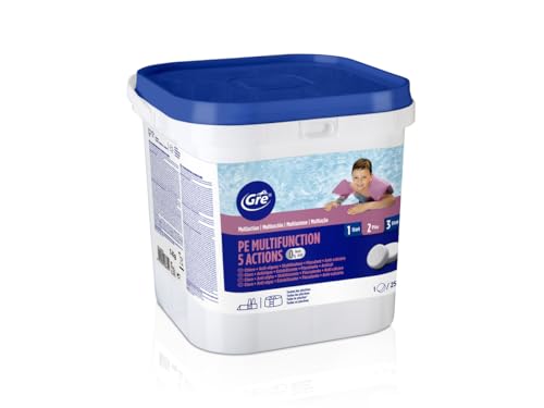 Gre 76036NB - Trattamento 5 Azioni, Zero Borico, Pastiglie da 250gr - 5kg